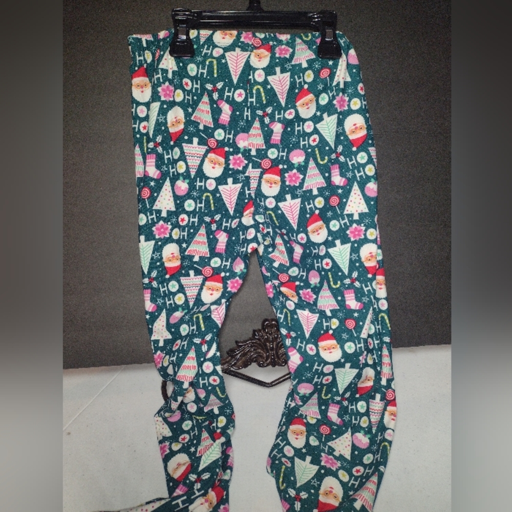 No comment girls Christmas leggings